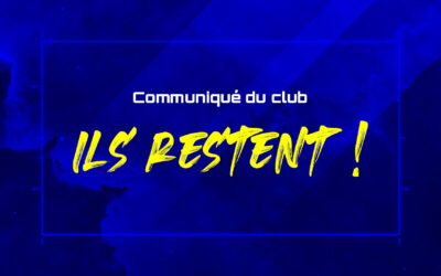Toujours en jaune et bleu la saison prochaine !