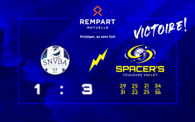 Les Spacer’s Volley triomphent après un match marathon à Saint-Nazaire